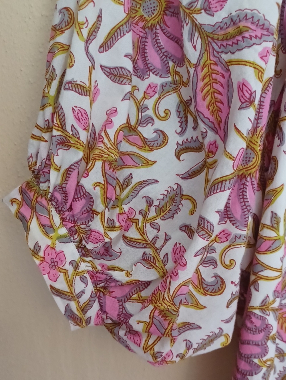 MILLE Saffron Midi Dress Pink Lily SZ XS Feminine Flowy Floral Cottagecore - Picture 10 of 16